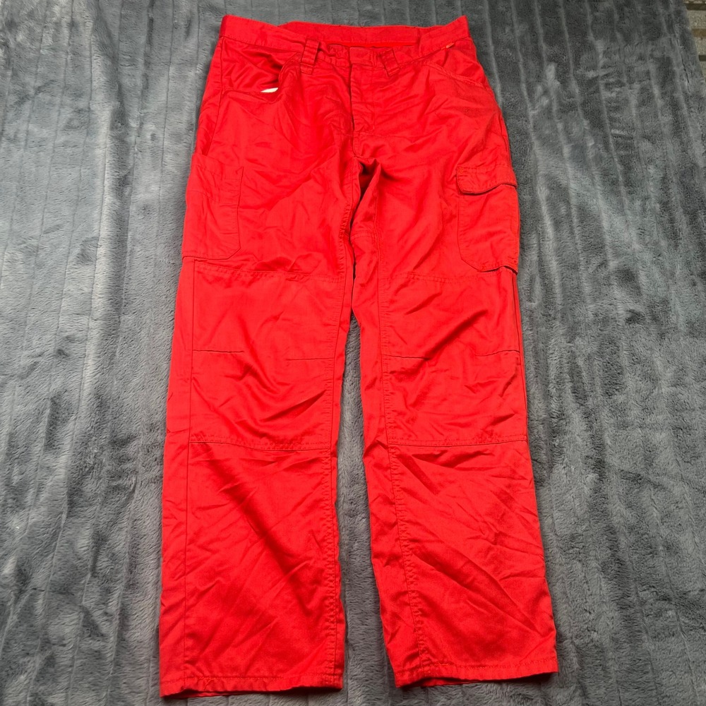 Nomex Comfort Red Flame Resistant Cargo Pants Mens 34x32 FR Workwear 13659